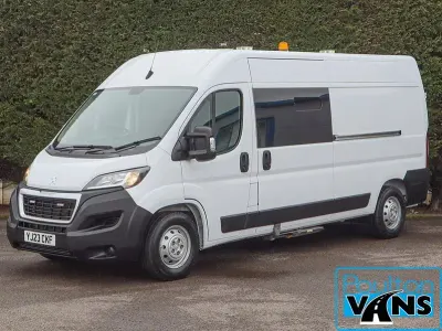 Used Peugeot Boxer 140 HP (102 kW) 2023 White Van