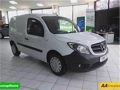 used Mercedes Citan 109 1.5 CDI BLUEEFFICIENCY 90 BHP IN WHITE WITH 62,288 MILES AND A FULL SERVICE HISTORY, 2 OWNER FRO