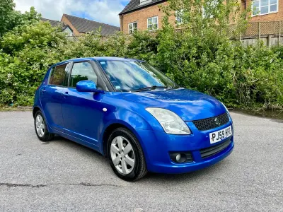 Used Suzuki Swift GLX 91 HP (66 kW) 2009 Blue Hatchback