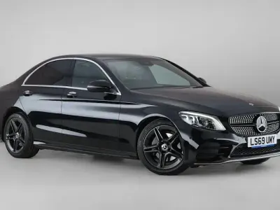 Used Mercedes C200 AMG Line Premium 184 HP (135 kW) 2019 Black Sedan