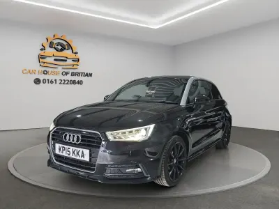 Usado Audi A1 S-Line 125 HP (91 kW) 2015 Preto Citadino