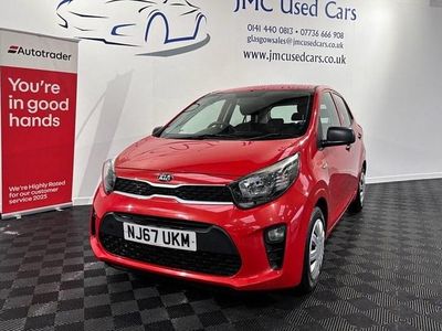 Used Kia Picanto 66 HP (48 kW) 2017 Red Hatchback