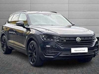 Blue Used 2022 VW Touareg Black Edition SUV | £39,395 (Fair price)
