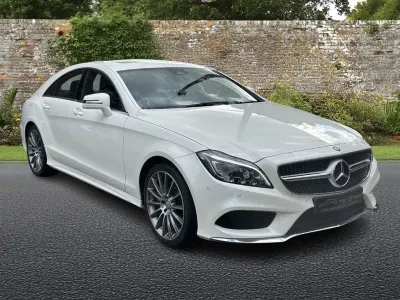 Used Mercedes CLS350 AMG Line Premium 258 HP (189 kW) 2016 White Coupe