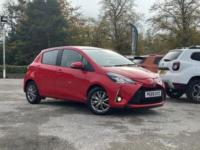 Red Used 2019 Toyota Yaris Hatchback | £9,395 (Fair price)