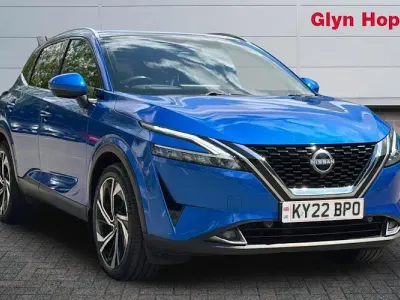 Used Nissan Qashqai Tekna+ 158 HP (116 kW) 2022 Blue SUV