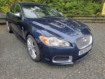 Used Jaguar XFR Supercharged 2009 Blue Sedan
