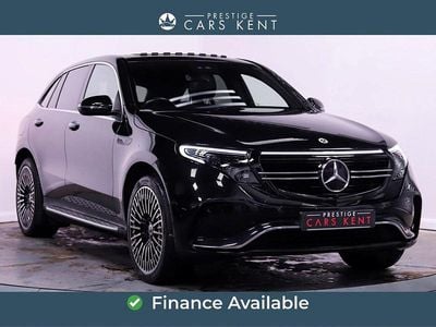 Used Mercedes EQC400 AMG Line Premium 300 kW (408 HP) 2021 Black SUV