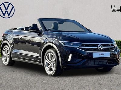 Used VW T-Roc Cabriolet R-line 150 HP (110 kW) 2026 Black Cabriolet