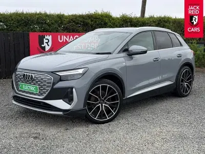 Used Audi Q4 e-tron S-Line 125 kW (170 HP) 2021 Grey SUV
