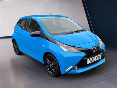 Used Toyota Aygo X-cite 69 HP (50 kW) 2015 Blue Hatchback