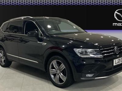 Used VW Tiguan Allspace Match 150 HP (110 kW) 2021 Black SUV