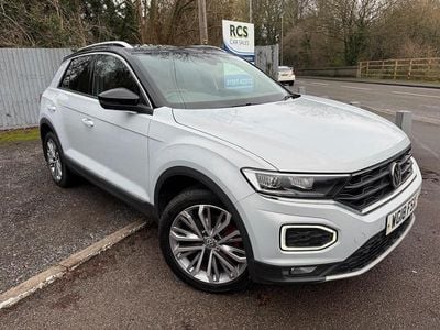 Silver Used 2018 VW T-Roc SEL SUV | £13,999 (Fair price)