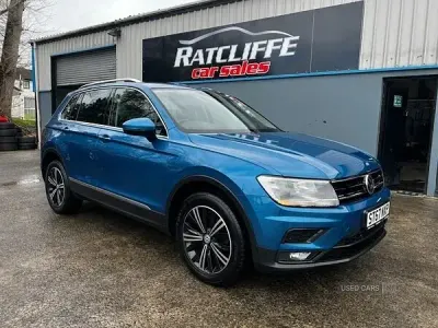 Used VW Tiguan SE 150 HP (110 kW) 2017 Blue SUV