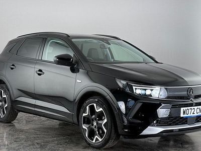Used Vauxhall Grandland X Ultimate 131 HP (96 kW) 2023 Black SUV