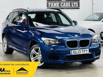 Used BMW X1 M Sport 184 HP (135 kW) 2013 Blue SUV