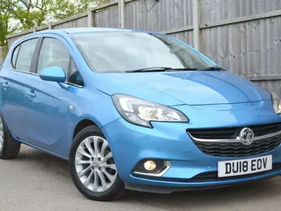 Used Vauxhall Corsa 2018 Blue Hatchback