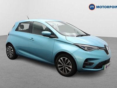 Used Renault Zoe GT-Line 100 kW (136 HP) 2021 Blue Hatchback