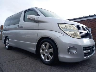 Silver Used 2008 Nissan Elgrand MPV | £9,995 (A bit pricey)