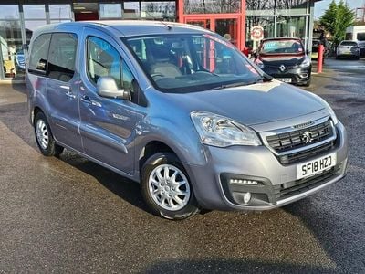 Used Peugeot Partner 75 HP (55 kW) 2018 Grey MPV