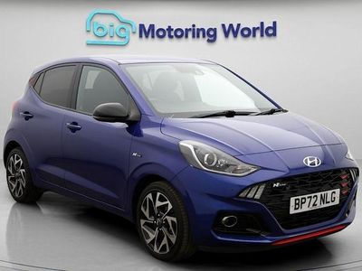 Used Hyundai i10 N Line 101 HP (74 kW) 2023 Blue Hatchback