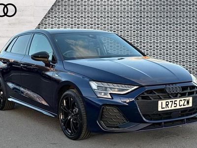 Blue Used 2025 Audi A3 e-tron Black Edition Hatchback | £32,445