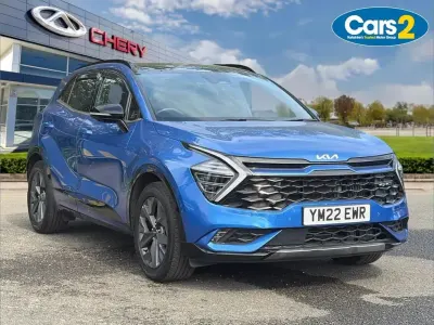 Used Kia Sportage GT-Line S 226 HP (166 kW) 2022 Blue SUV