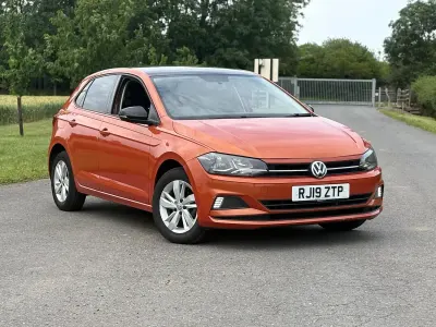 Used VW Polo SE 2019 Orange Hatchback