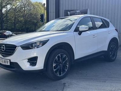 Second-hand Mazda CX-5 Inclusive 150 CP (110 kW) 2016 Alb SUV