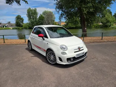 Used Abarth 500 2013 White Hatchback