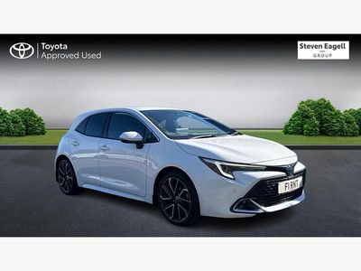 Used Toyota Corolla 2023 White Hatchback