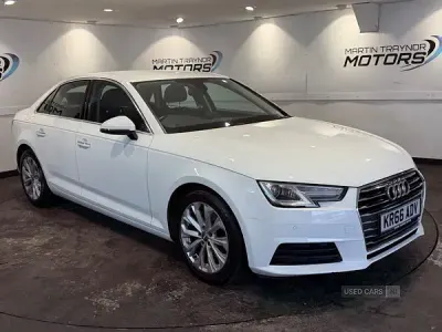 Used Audi A4 2016 White Sedan