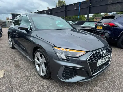 Used Audi A3 Sportback S-Line 110 HP (80 kW) 2022 Grey Hatchback