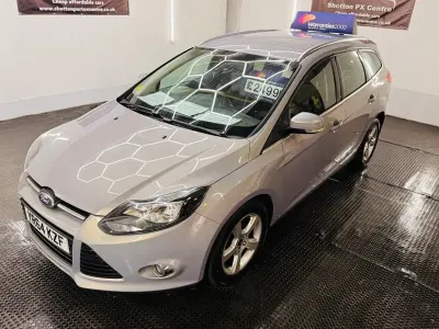 Used Ford Focus Zetec 115 HP (84 kW) 2014 Silver Estate