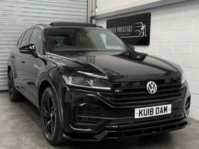 Used VW Touareg R-line 2018 Black SUV