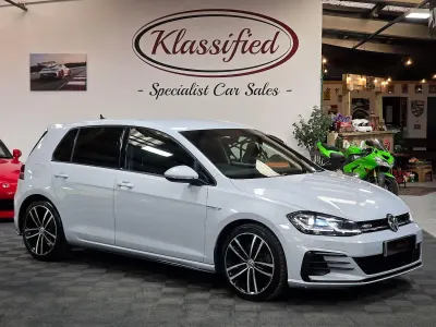 Used VW Golf VII GTD 184 HP (135 kW) 2017 Silver Hatchback
