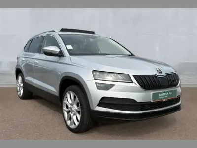 Used Skoda Karoq 150 HP (110 kW) 2018 Silver SUV