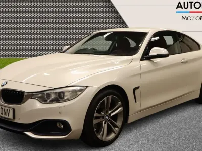 Używany BMW 420 Sport Line 184 KM (135 kW) 2014 Biały Coupe