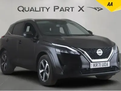 Used Nissan Qashqai N-Connecta 2021 Black SUV