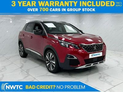 Red Used 2019 Peugeot 3008 GT-line SUV | £9,395 (Fair price)