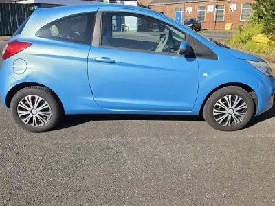 Used Ford Ka 69 HP (50 kW) 2010 Blue Hatchback