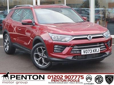 Used Ssangyong (KGM) Korando 163 HP (119 kW) 2023 Red SUV