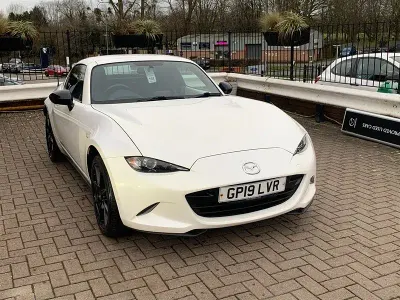 Używany Mazda MX5 184 KM (135 kW) 2019 Biały Kabriolet