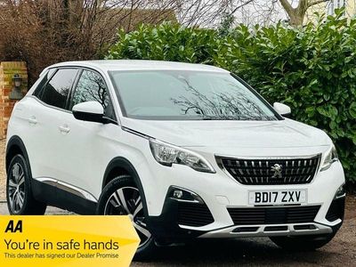 White Used 2017 Peugeot 3008 Allure Hatchback | £8,790 (Fair price)