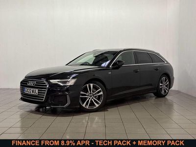 Used Audi A6 S-Line 204 HP (150 kW) 2021 Black Estate