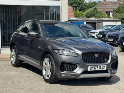 Used Jaguar F-Pace S 300 HP (220 kW) 2017 Grey SUV