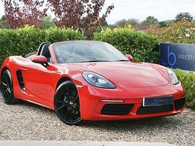 Red Used 2016 Porsche 718 Boxster Cabriolet | £28,975 (A bit pricey)