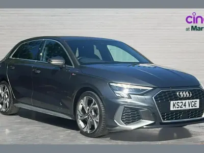 Używany Audi A3 S-Line 147 KM (108 kW) 2024 Szary Hatchback