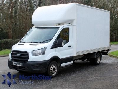 Used Ford Transit S 130 HP (95 kW) 2022 White Cabriolet