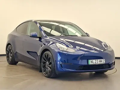 Used Tesla Model Y Performance 11 kW (15 HP) 2023 Blue SUV